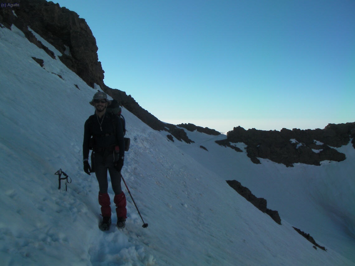 Jose pasado el collado de los raspones del rio seco