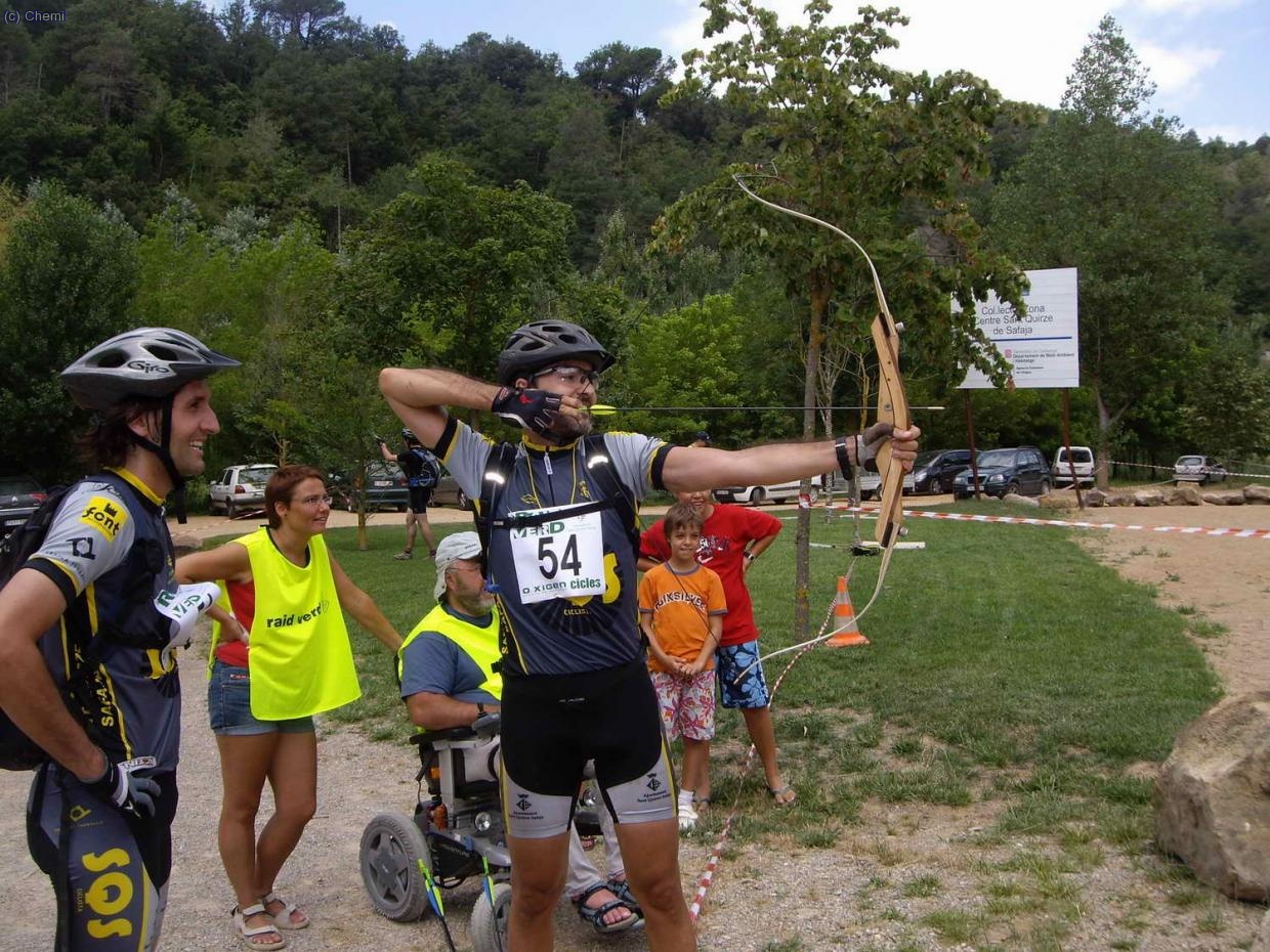 Tras la BTT y la carrera a pie: tiro con arco