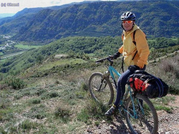 Subiendo hacia el Coll de Peranera