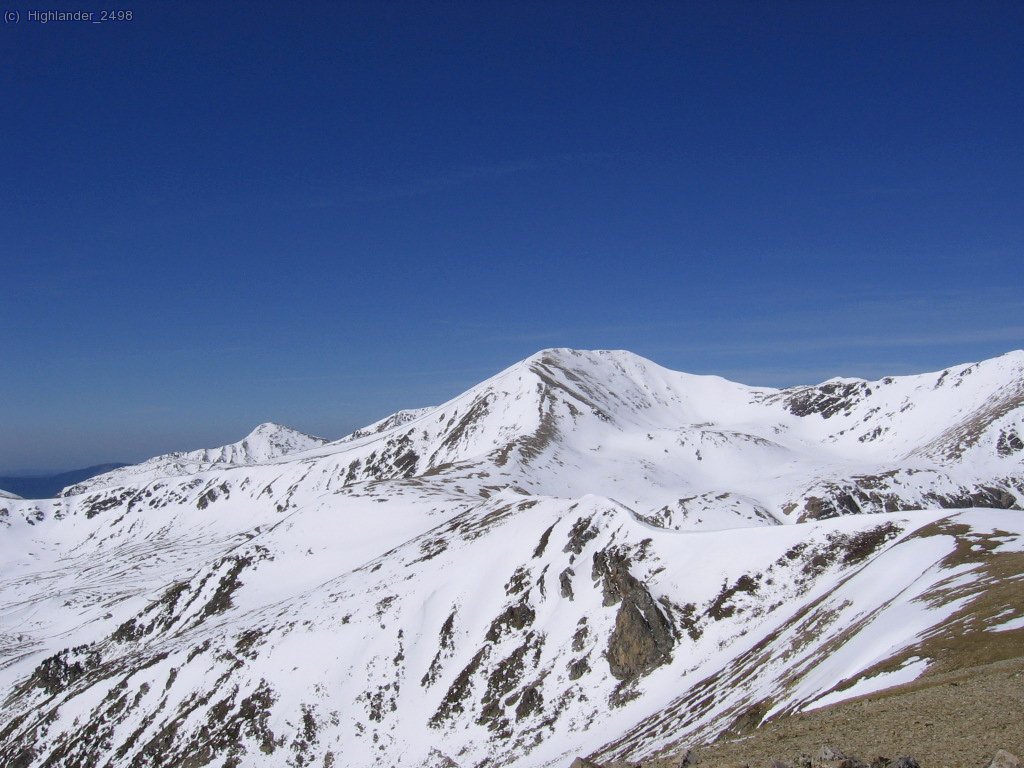 El Puig del Bastiments, camino al Pic de la Dona.