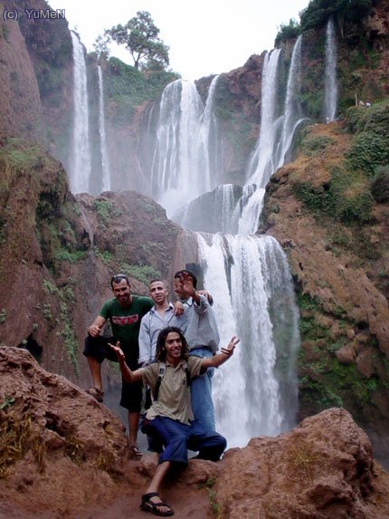 Yumen con el Rastas , el Ucraniano y Matti , vaya trio!!