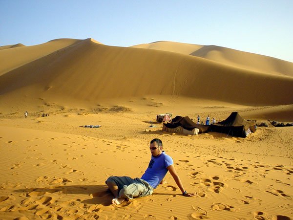 Yumen en el desierto.