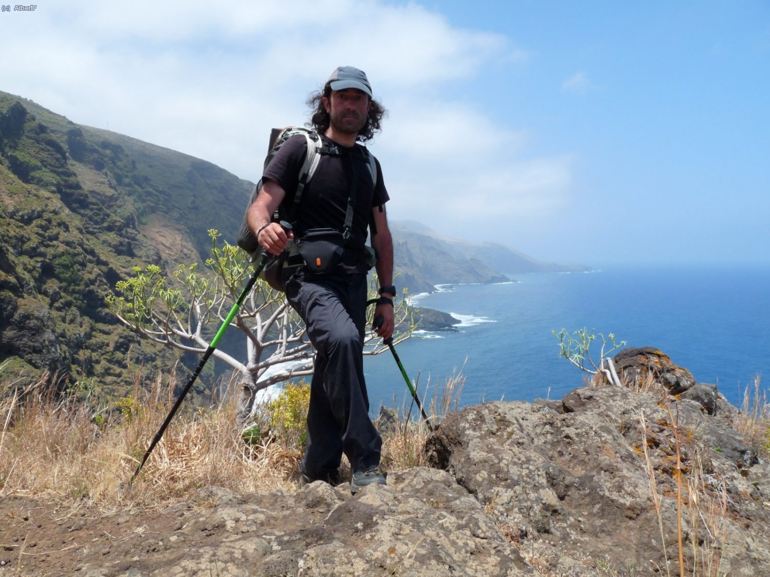 Costa nord de La Palma, prop del barranc de Gallegos