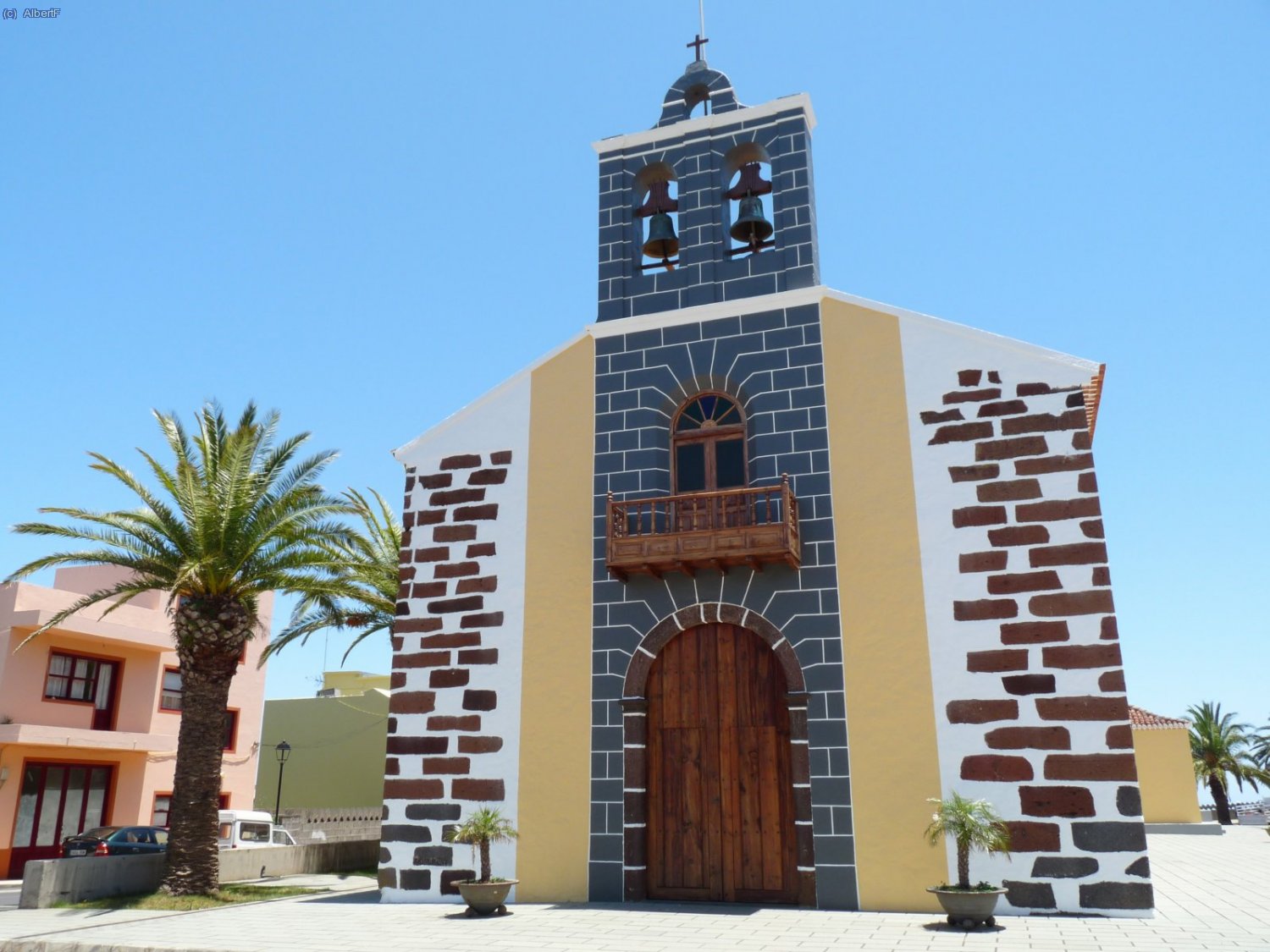 Barlovento, primera i &uacute;nica poblaci&oacute;n important del ruta