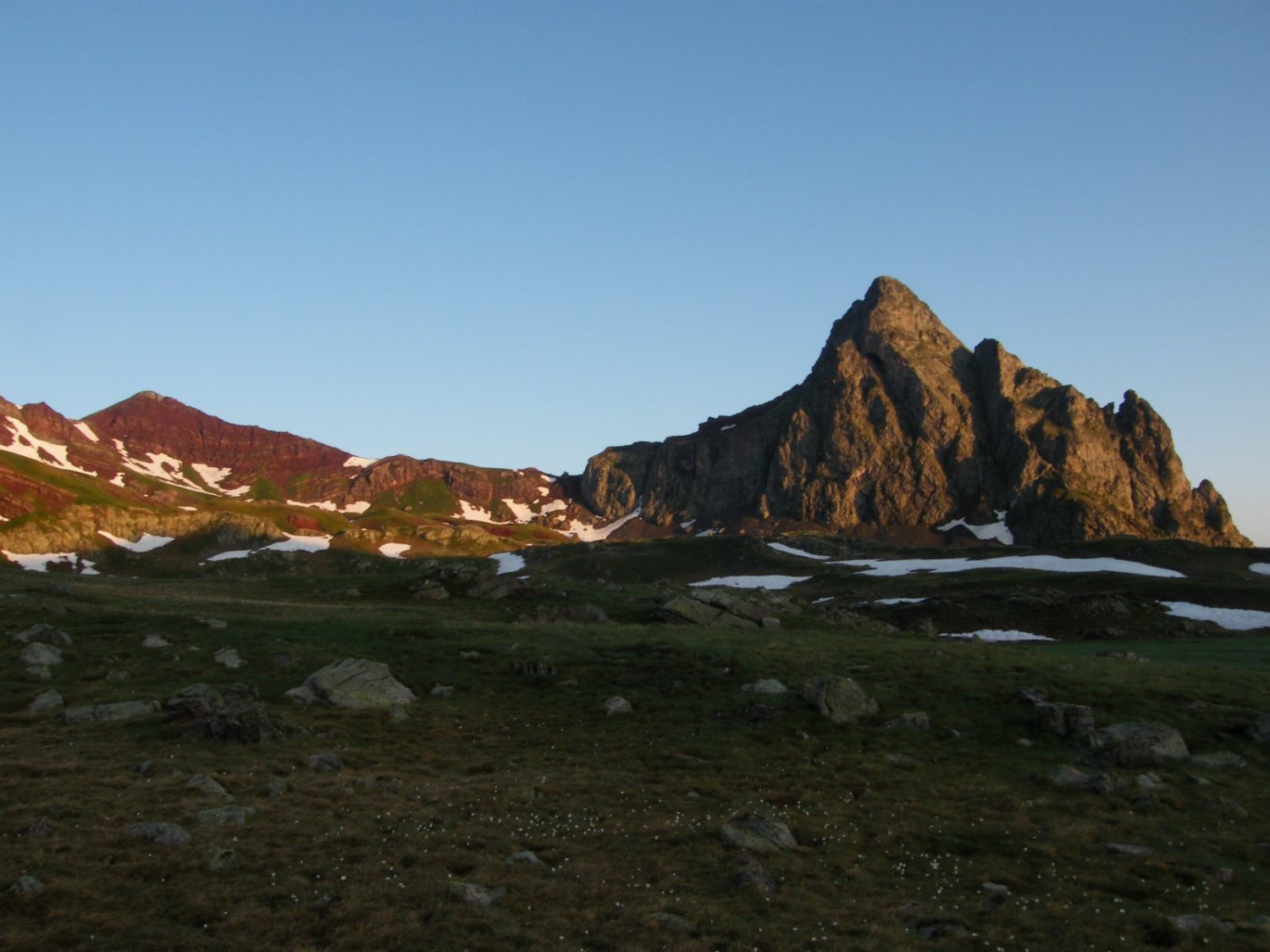 el objetivo de hoy, lo primero el collao, desde el collao seg&uacute;n las ganas al v&eacute;rtice o al anayet,