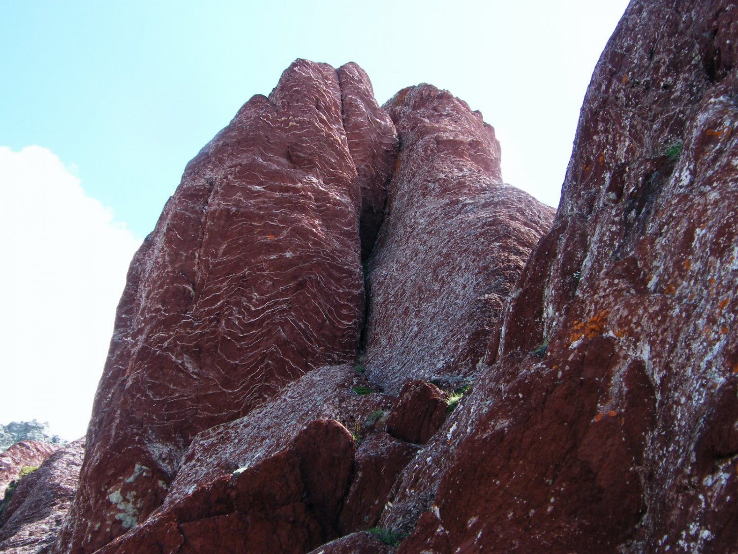 detalle de las rocas del anayet