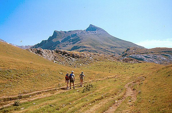 Camino a Bisaurin desde Gabardito