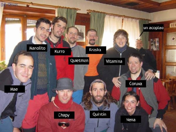 Todos en el bar con identificaci&oacute;n