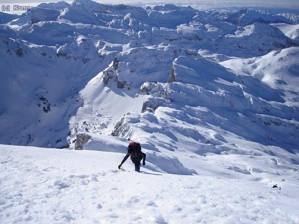 Fati a punto de hacer cima