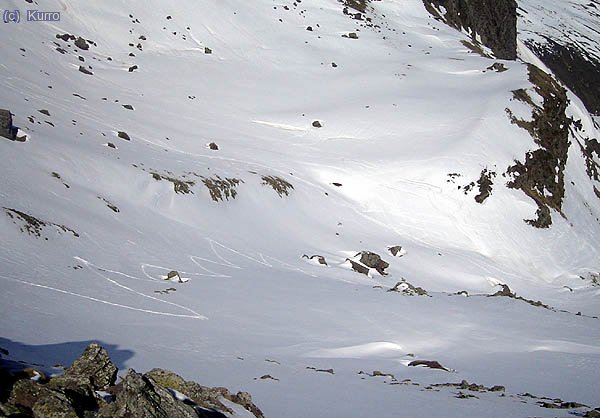Nuestra huella de subida (molan m&aacute;s las trazas de bajada... eh...)