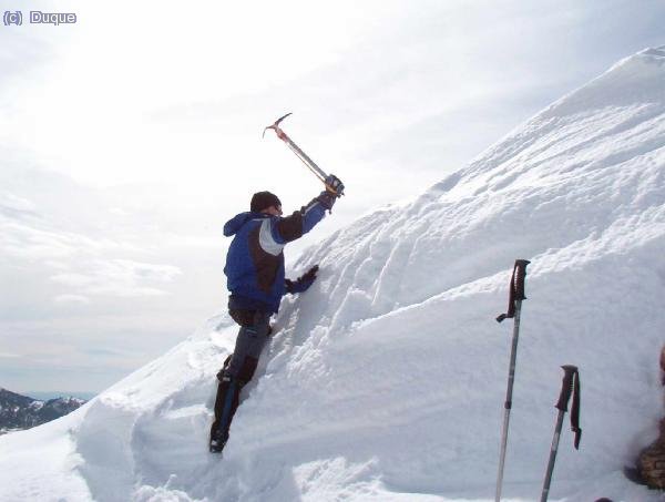 Haciendo el capullo antes de comer