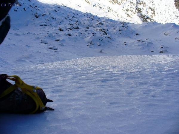Pinchando en hielo, brrrrrrrr, que frio hac&iacute;a!!