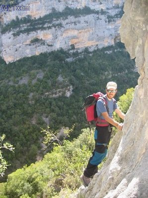 Uno de los flanqueos, expuesto pero sencillo