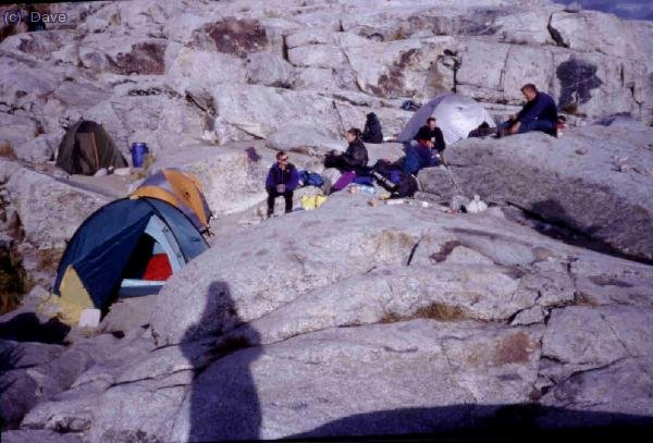 Campo Morrena o base avanzado 4650 m.