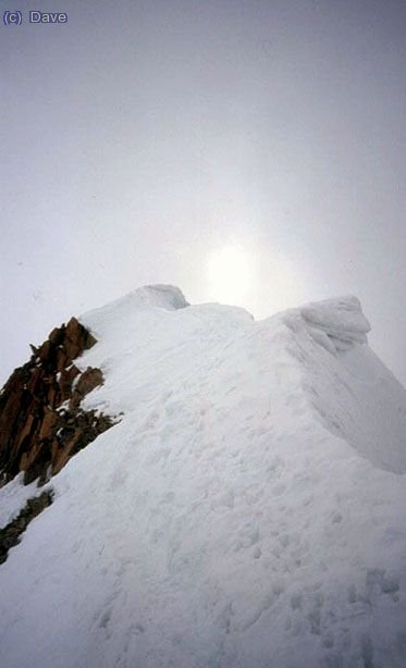 Arista cimera del Huayna