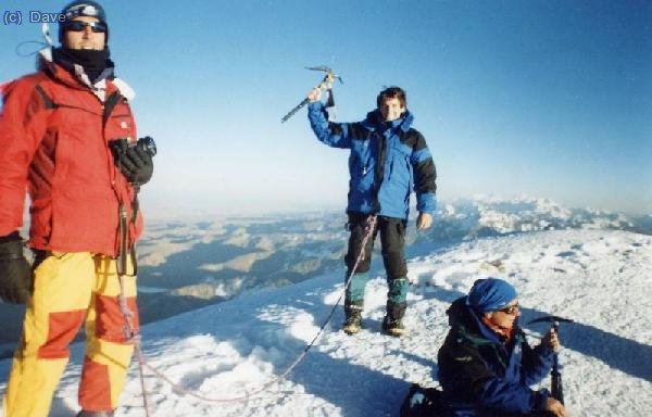 Cumbre en el Huayna (6.088 m)