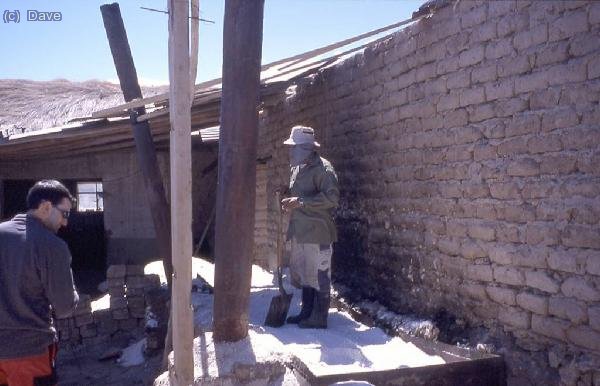 Colchani. Hornos de secado de la sal