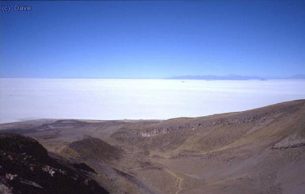 Vista del salar
