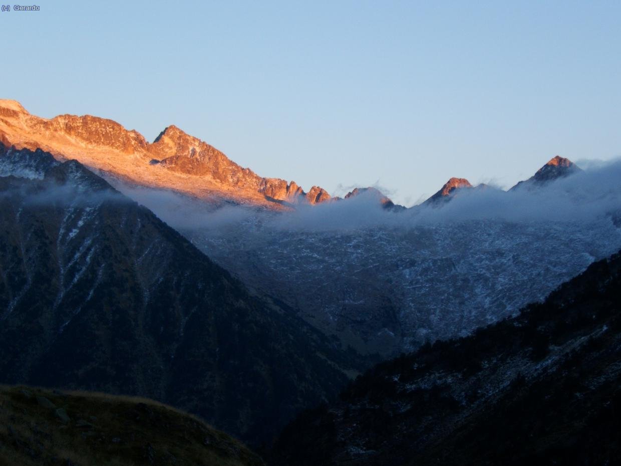 La intimidad de la monta&ntilde;a...