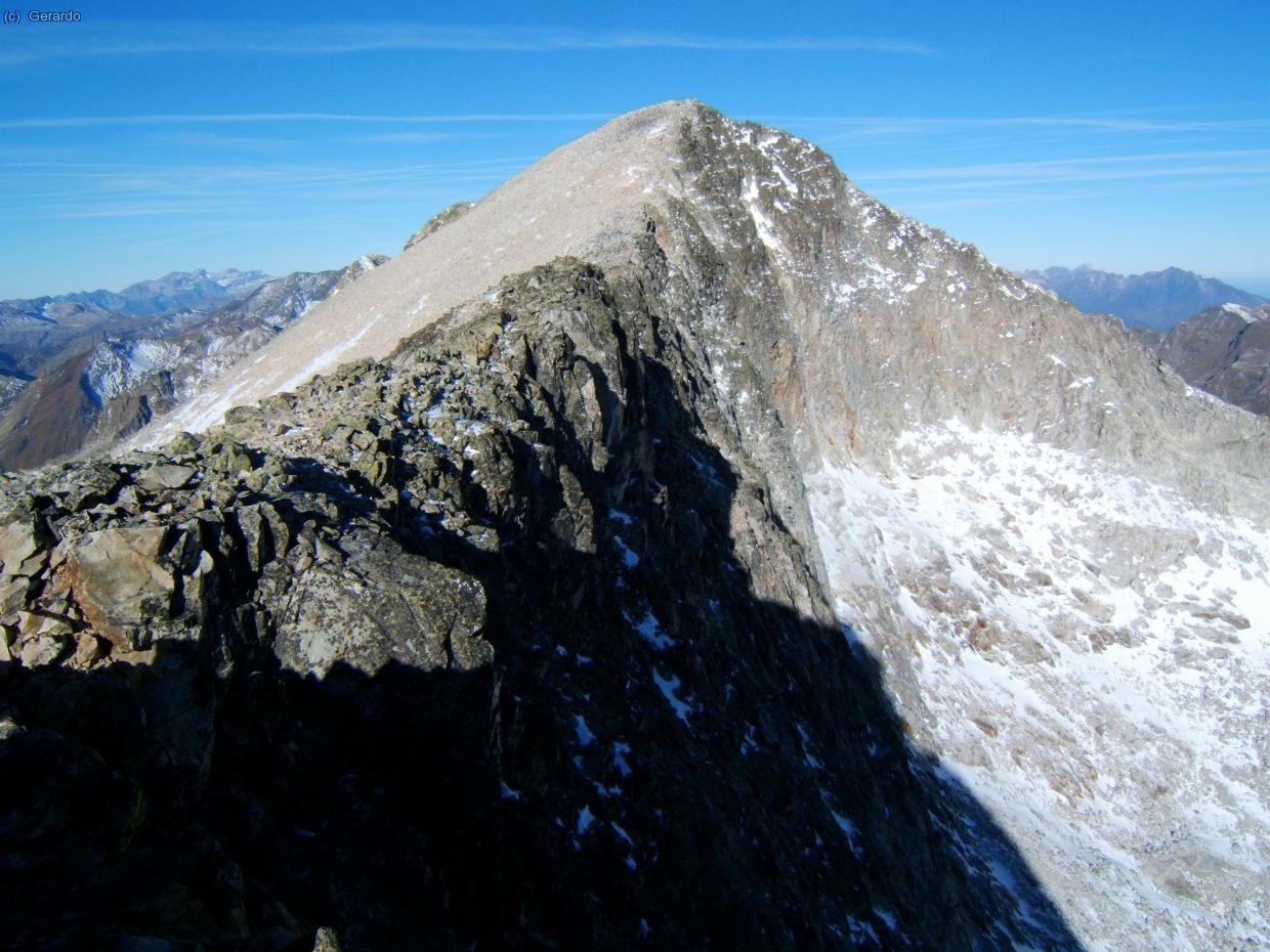 La cima del Perdi.