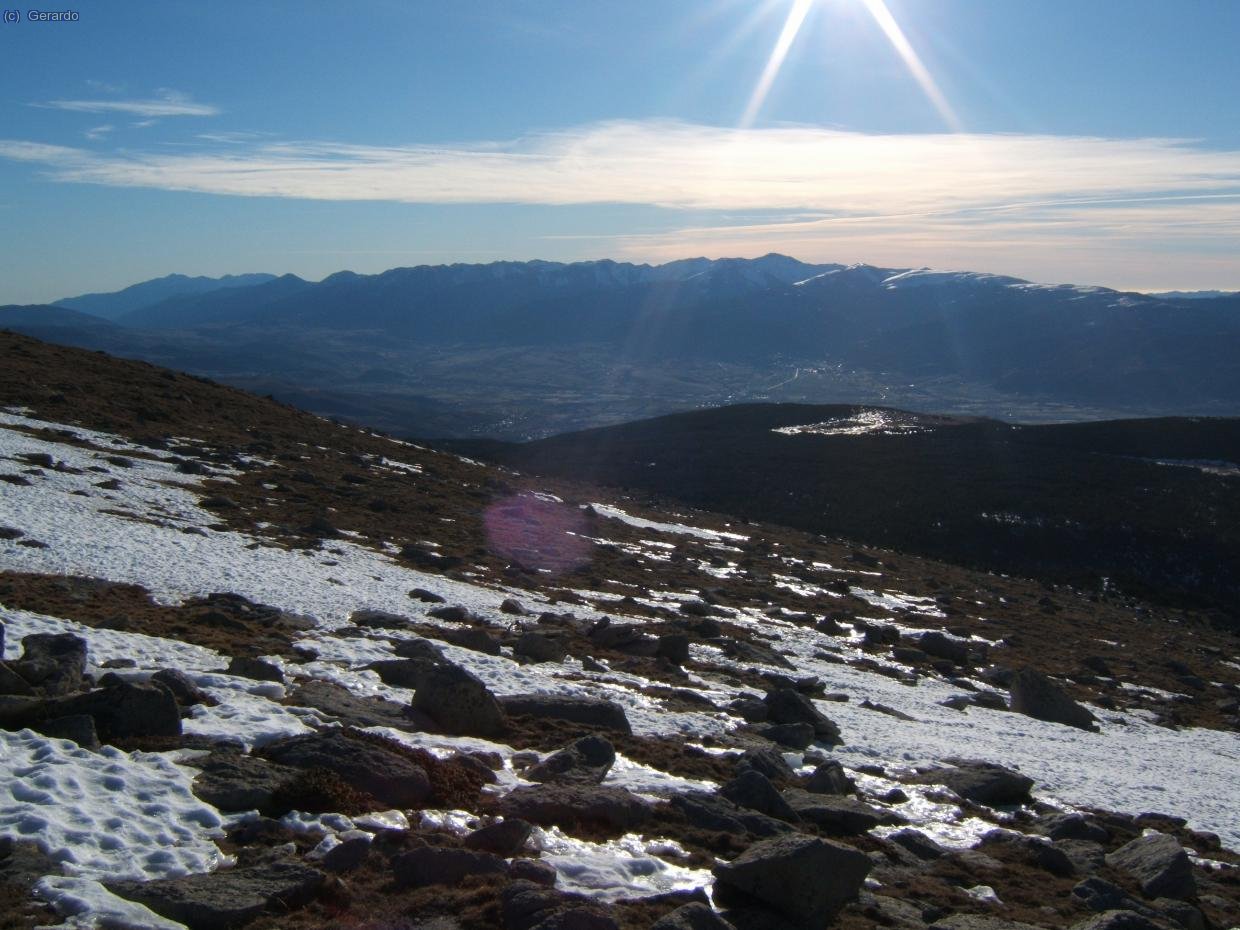 La Cerdanya restallante de luz.