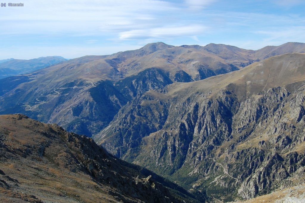 I tamb&eacute; des del Balandrau, cap a l