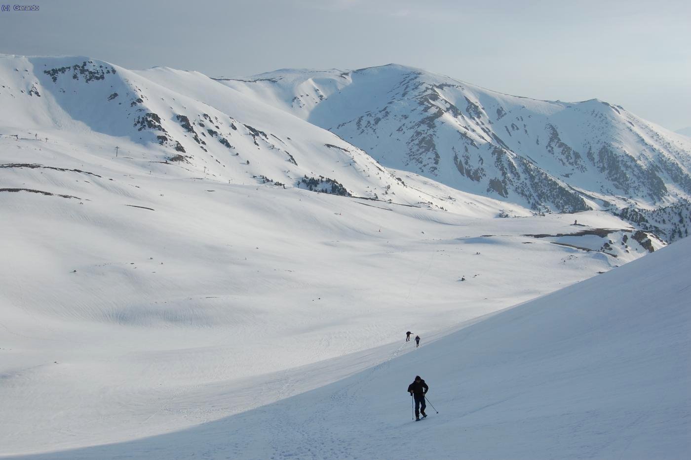Sota el coll de La Marrana