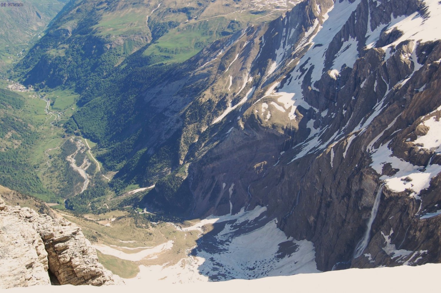 El fondo de Gavarnie desde La Torre.