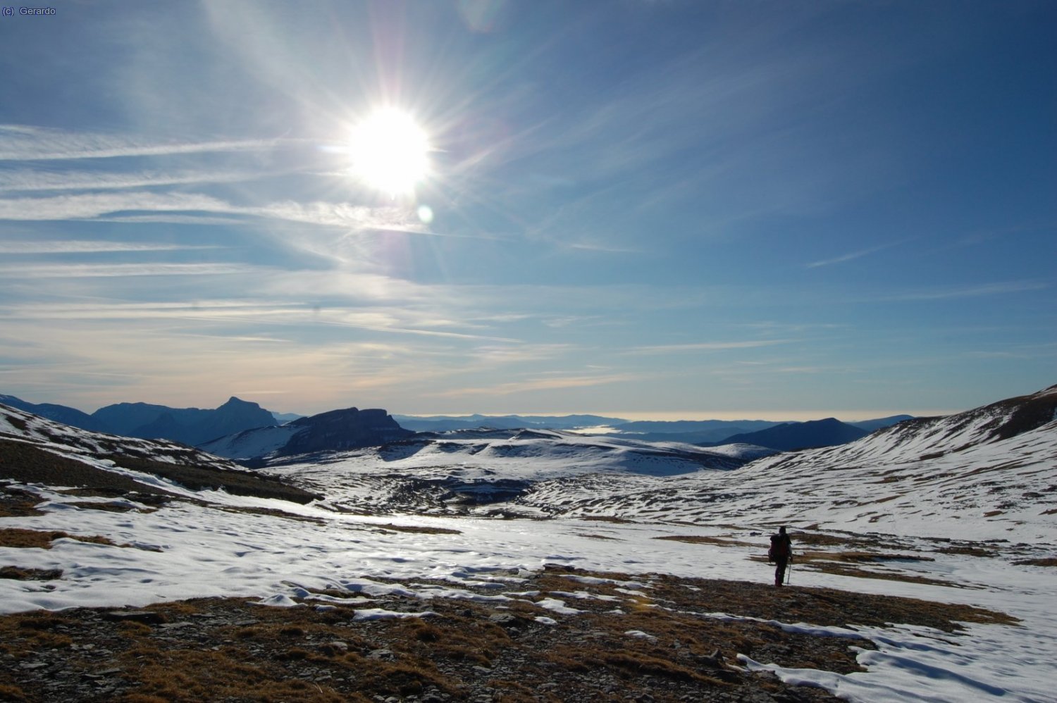 Y de Cuello Gordo hacia Cuello Arenas....