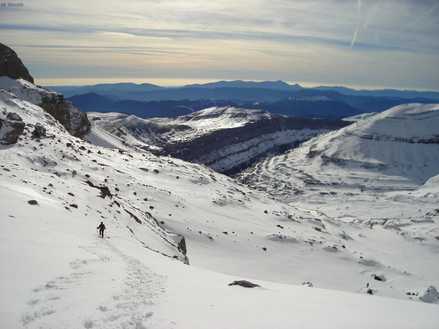 Nieve primavera en diciembre, de mal andar...