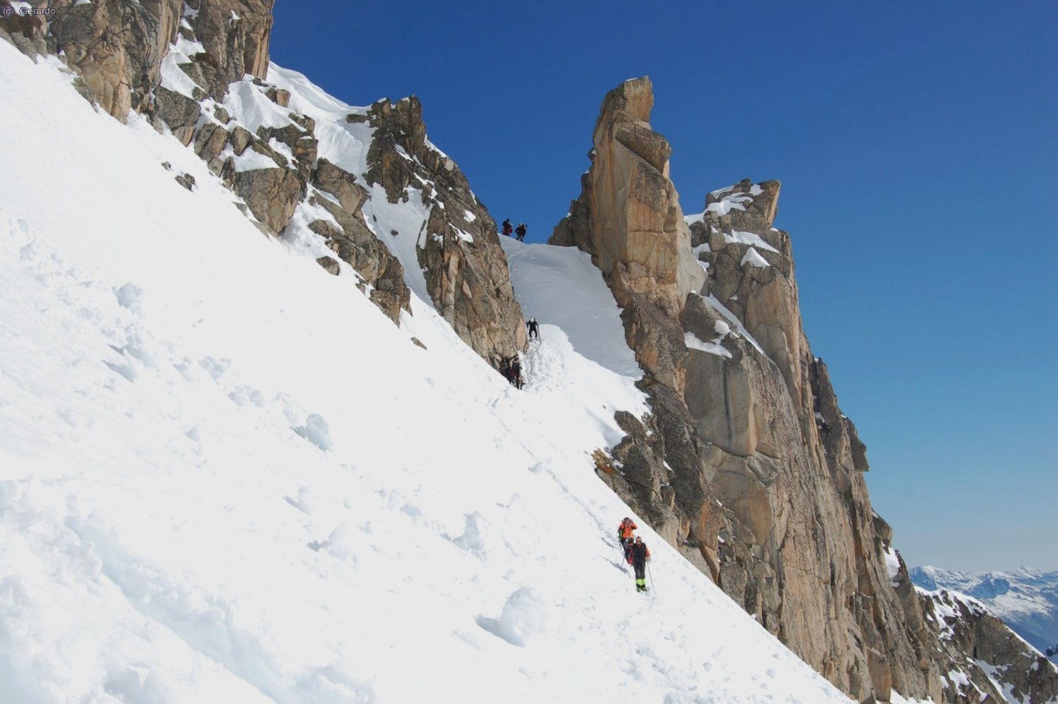 Entrando en la cuenca del glaciar.