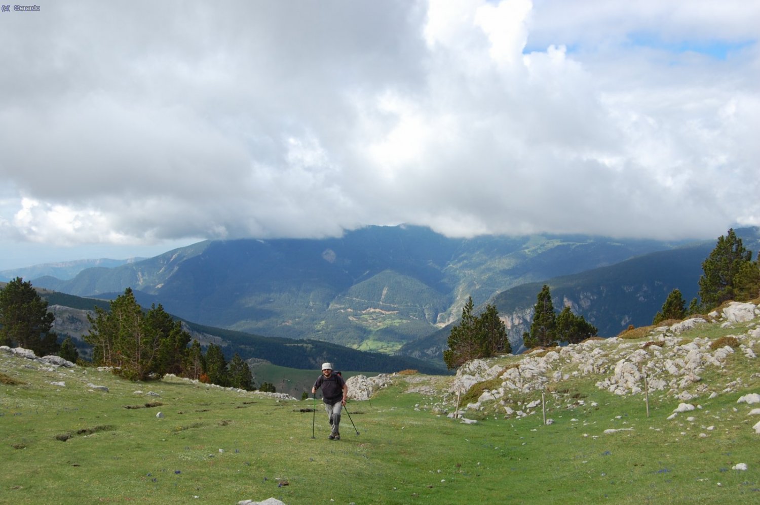 Anem arribant al llom de l