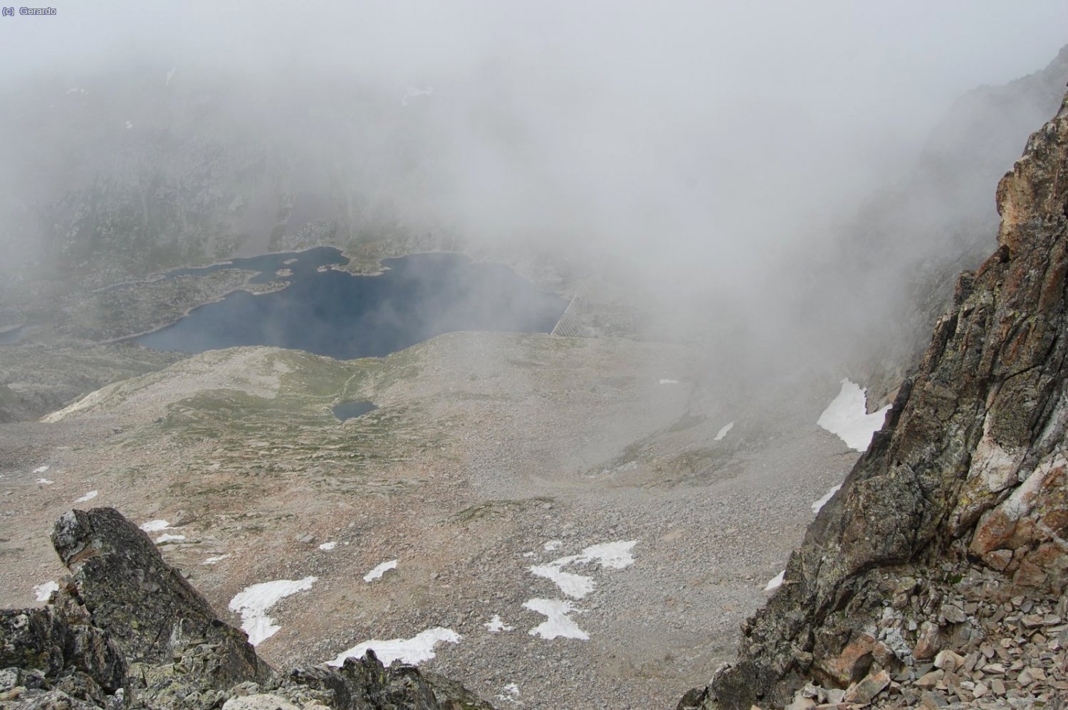 Un picado hacia el sur, hacia el embalse de Respomuso.