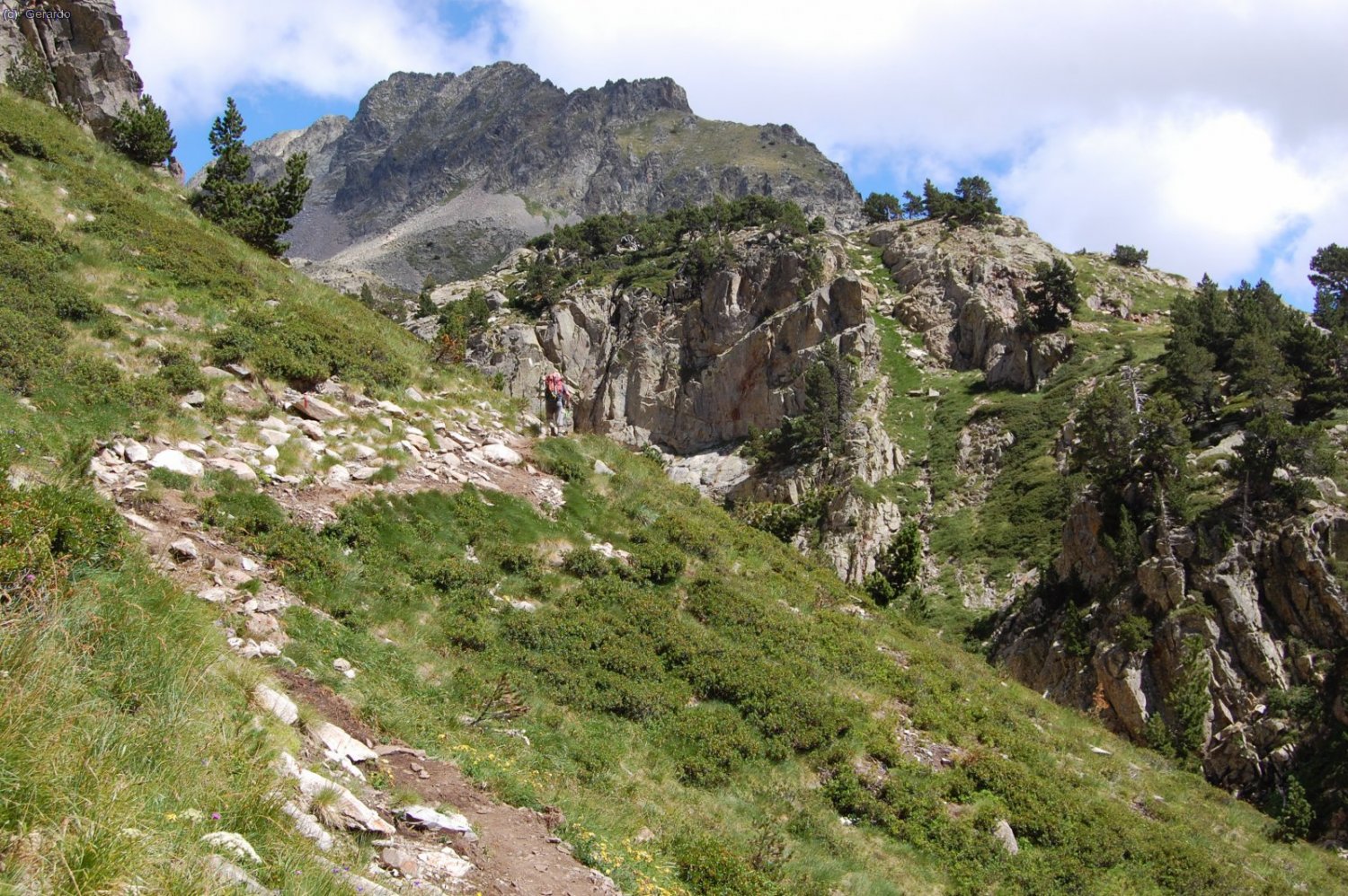 Ya no estamos lejos de la cuenca lacustre de Arriel.