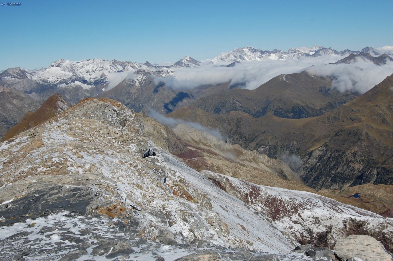 ...la Munia con el sector Campbieil-Long-Neouvielle a la derecha...