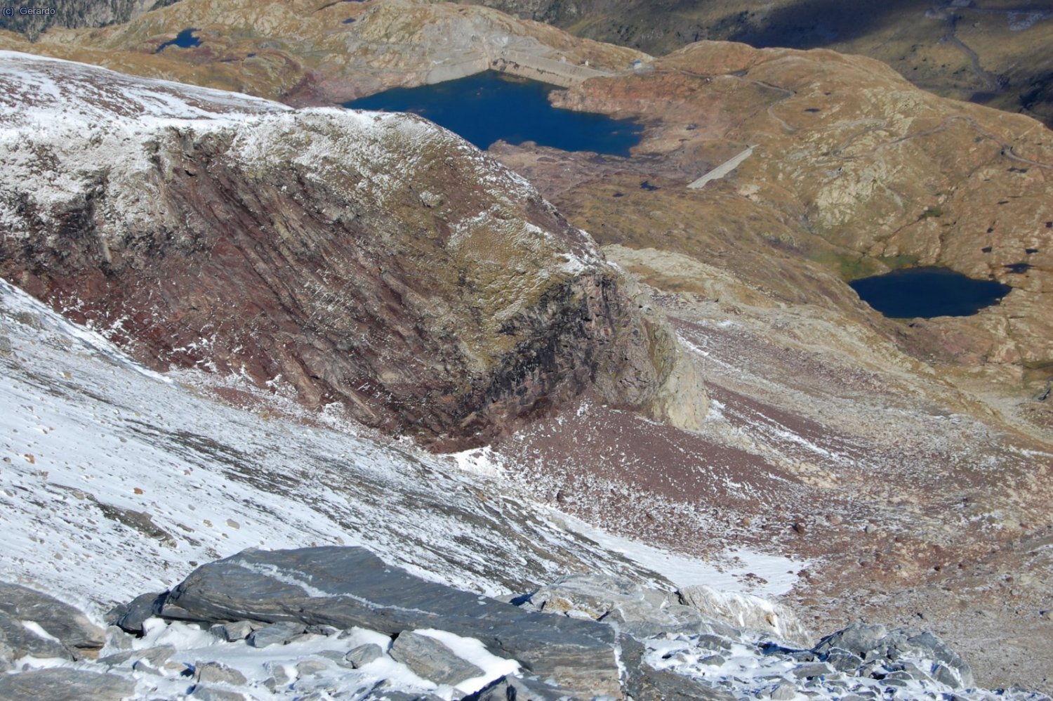 Y otro hacia el noroeste, con el lago de Ordiceto.