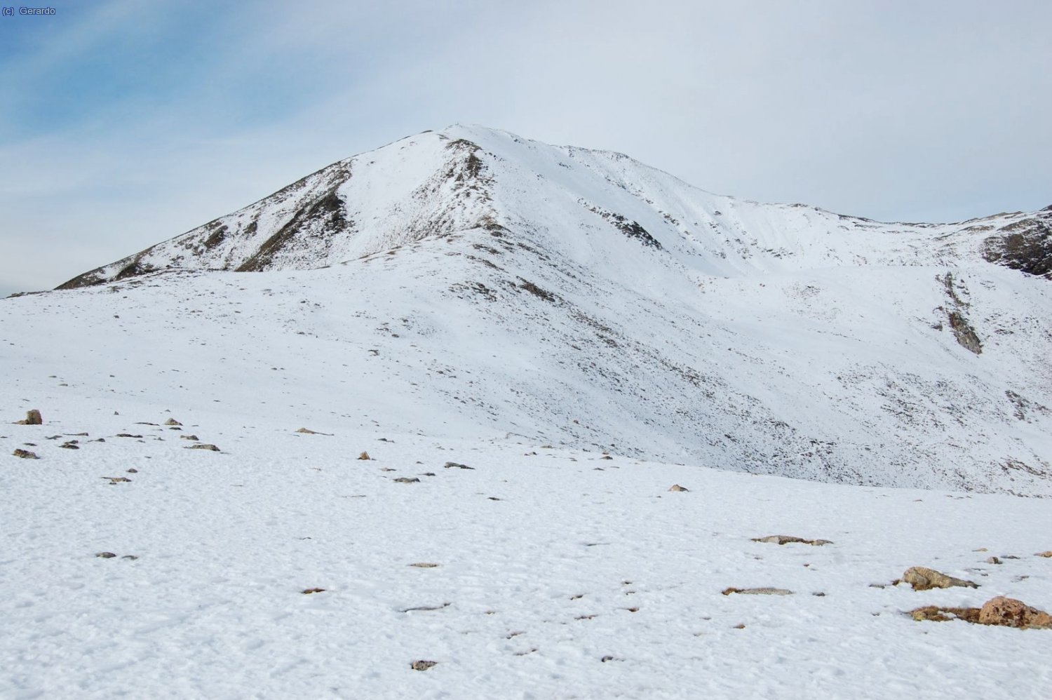 La cadena oriental del Bastiments des del Coll de la Geganta.