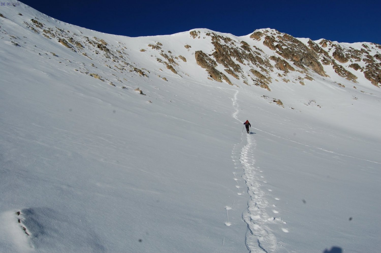 Ens acostem a sota de la Portella d