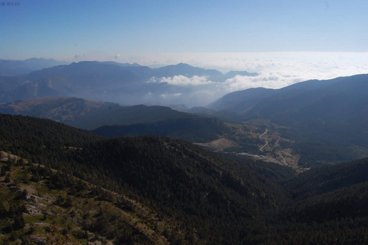 Des de la part alta d