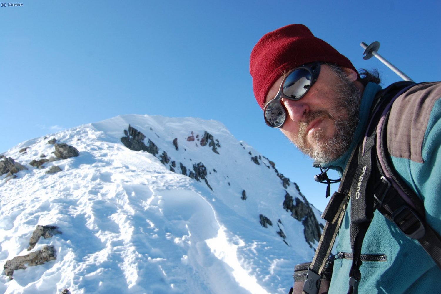 Me "cazo" al pie de la cima del Freser.