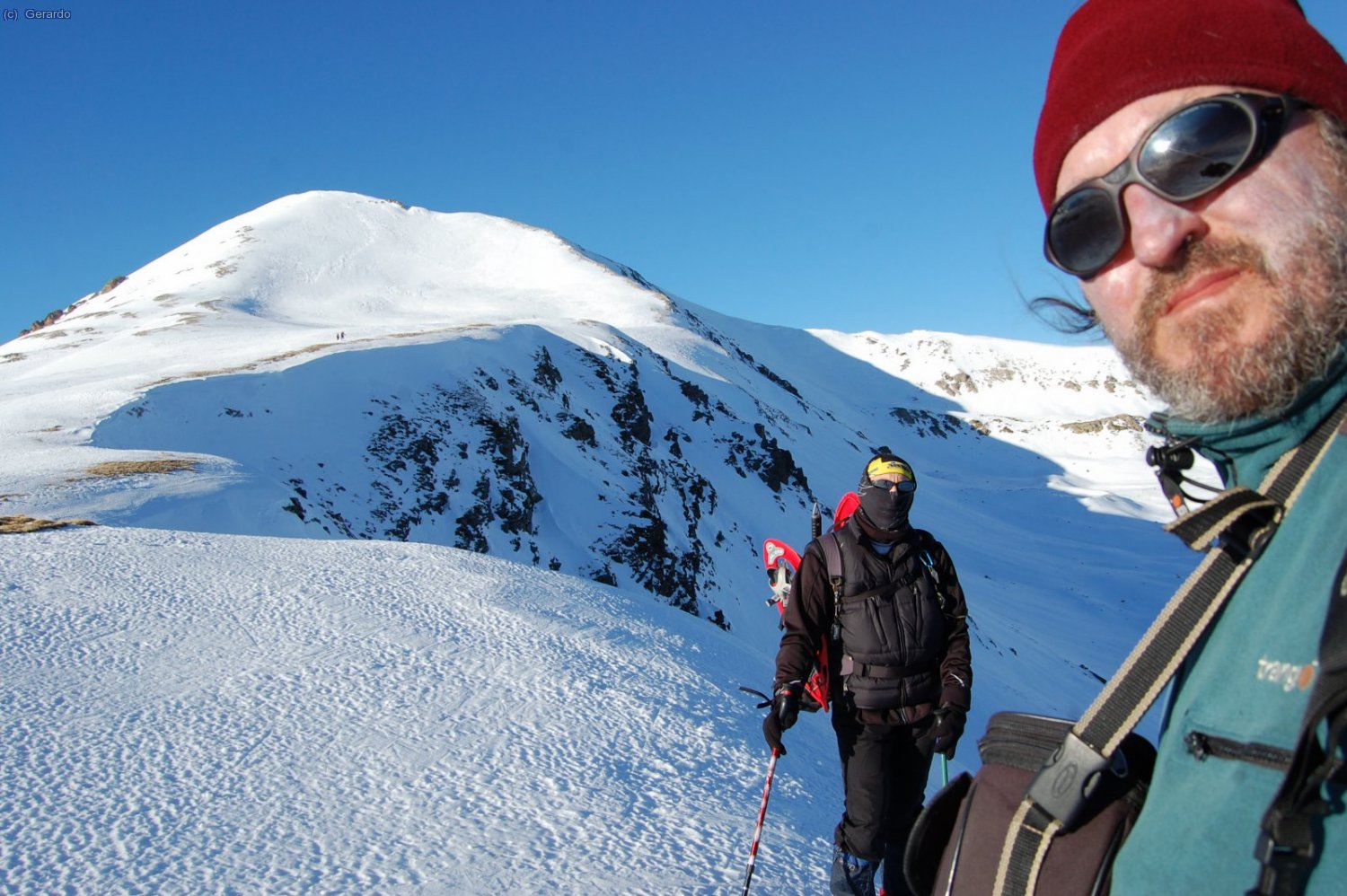 Y aqu&iacute; estamos en el Coll de La Marrana.
