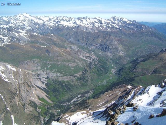 Gavarnie a nuestros pies.