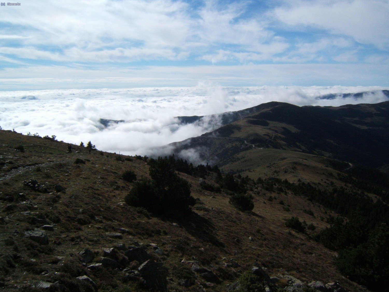 Cap al sud de nou, per&ograve; molt m&eacute;s amunt.