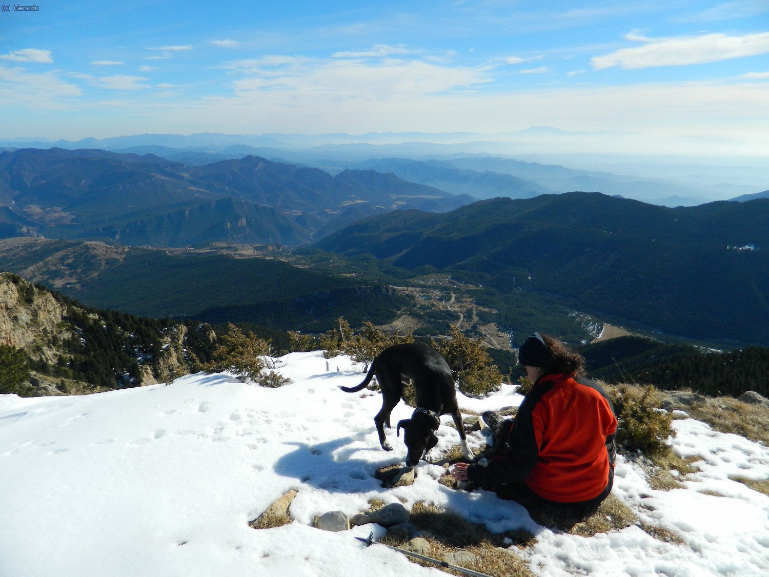 Febrero. Serrat Voltor, en la Serra d