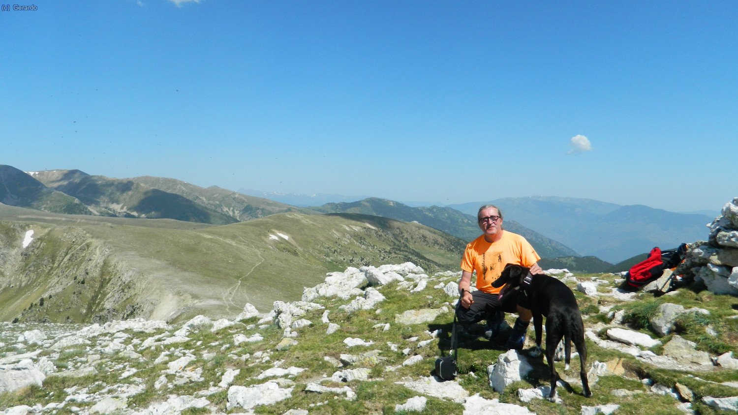 Junio. Roca Colom y Costabona, con Otto.