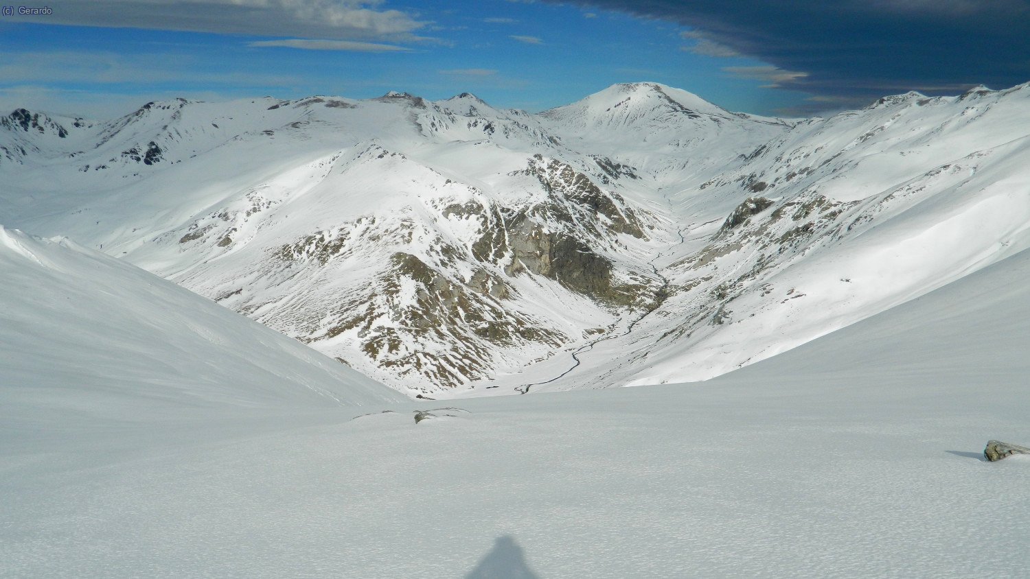 Diciembre. Balandrau, con Otto.