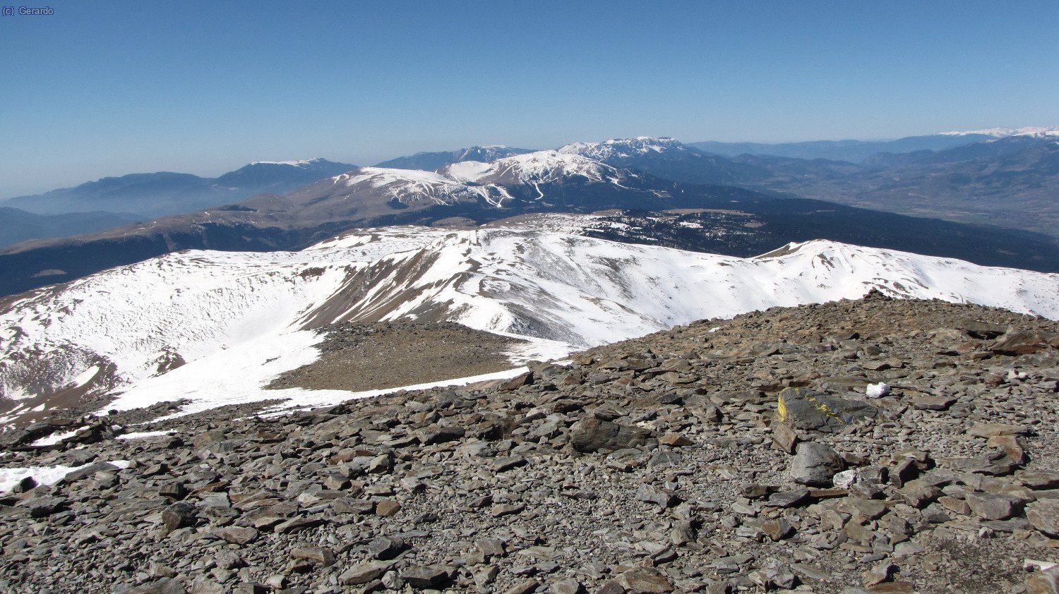 A oest, Alt Berguedà i Cerdanya: Ensija, Pedraforca, Puigllançada i Tossa d