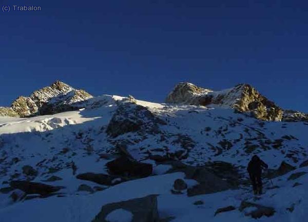 De camino al glaciar