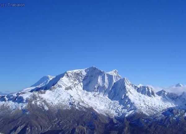 El nevado Copa desde la cima. Ser&aacute; nuestro pr&oacute;ximo objetivo