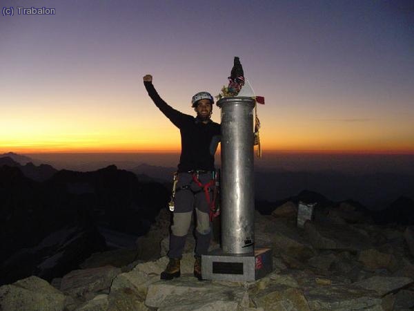 Y por fin en el techo de los Pirineos!